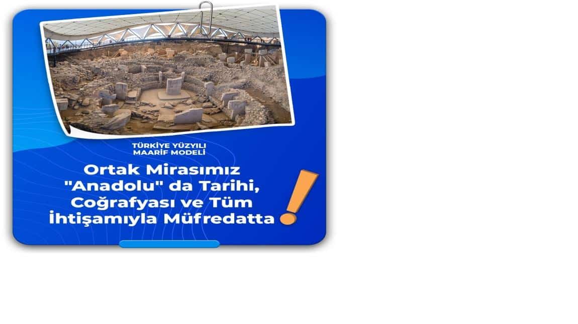 Türkiye Yüzyılı Maarif Modeli  Yeni Müfredat